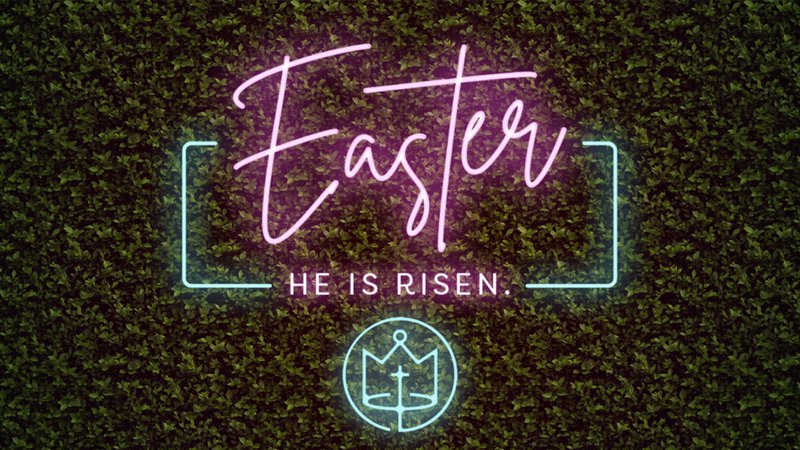 Easter light up graphic