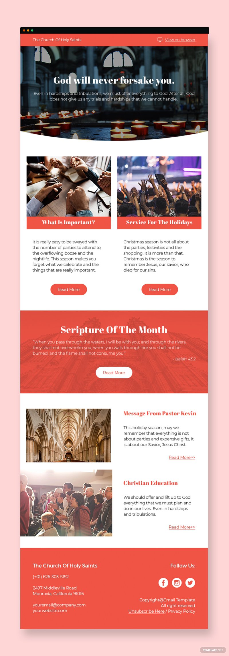 10 Free Church Newsletter Templates You Can Use Now
