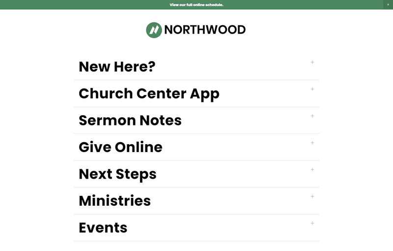 northwood church website