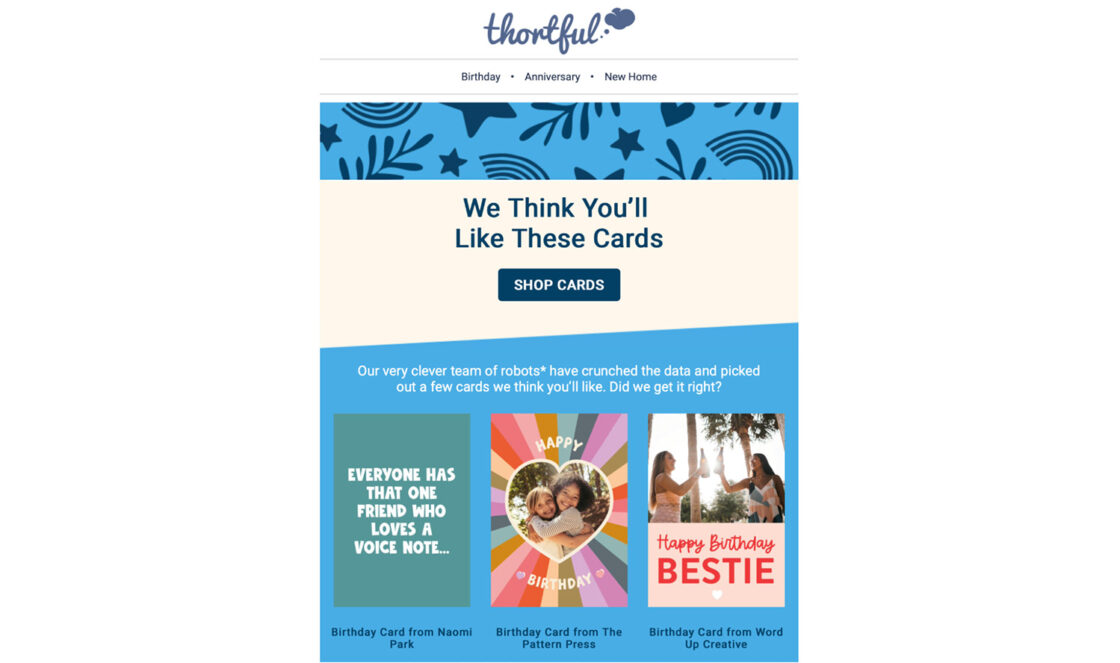 Personalize your virtual newsletter