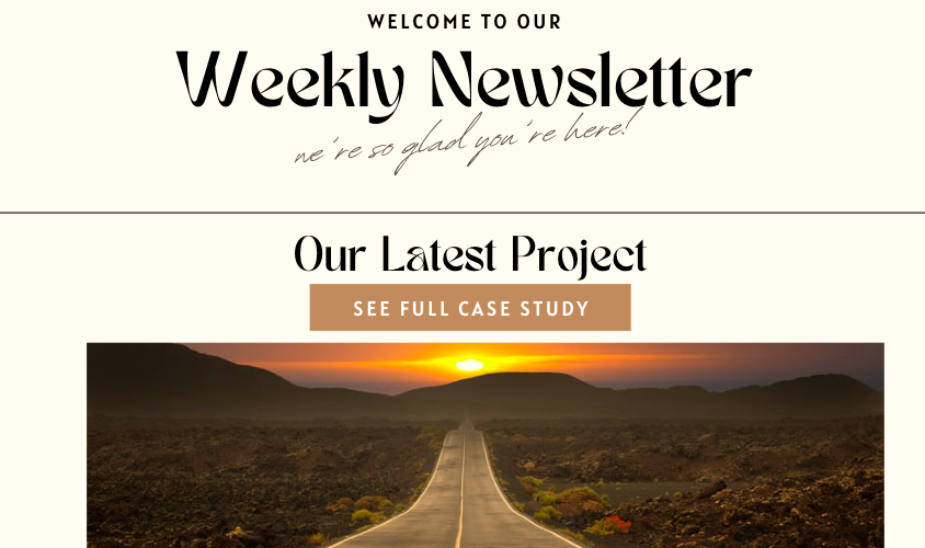 Make virtual newsletter content more eye-catching